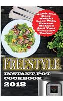 Freestyle Instant Pot Cookbook 2018
