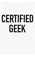 Certified Geek
