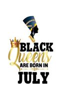 Black Queens Are Born In July: (Black Queens NYC - Half and Half Journal Prompt Book)