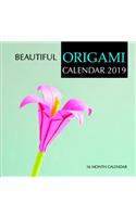 Beautiful Origami Calendar 2019: 16 Month Calendar