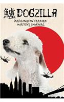 Dogzilla Bedlington Terrier Writing Journal