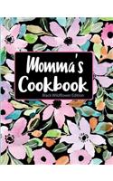 Momma's Cookbook Black Wildflower Edition