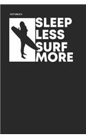 Notizbuch: Surfing Surfer Notizbuch Planer 6x9 Lined