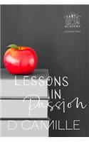 Lessons in Passion