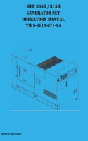 MEP 805B / 815B Generator Set Operators Manual TM 9-6115-671-14