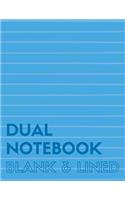 Dual Notebook Blank & Lined