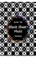 Guitar Tab Blank Sheet Music Notebook