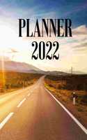 Kalender 2022 A5 - Schöner Terminplaner Taschenkalender 2022 I Planner 2022 A5