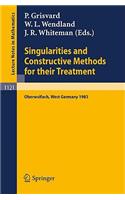 Singularities and Constructive Methods for Their Treatment
