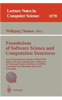 Foundations of Software Science and Computation Structures: Second International Conference, Fossacs'99, Held as Part of the Joint European Conferences on Theory and Practice of Software, Etaps'99, Amsterdam,