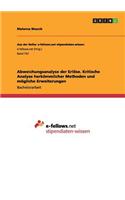 Abweichungsanalyse der Erlöse. Kritische Analyse herkömmlicher Methoden und mögliche Erweiterungen