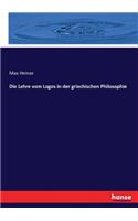 Lehre vom Logos in der griechischen Philosophie