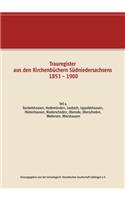 Trauregister aus den Kirchenbüchern Südniedersachsens 1853 - 1900: Teil 4 Dankelshausen, Hedemünden, Laubach, Lippoldshausen, Mielenhausen, Niederscheden, Oberode, Oberscheden, Wellersen, Wiershausen