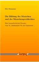 Bildung Des Menschen Und Des Menschengeschlechtes