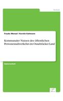 Kommunaler Nutzen des öffentlichen Personennahverkehrs im Osnabrücker Land