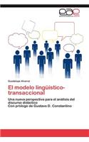 modelo lingüístico-transaccional