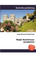 Ralph Hutchinson (Academic)