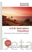A.Q.M. Badruddoza Chowdhury: (German)