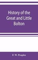 History of the Great and Little Bolton Co-operative Society Limited