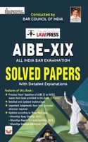 AIBE XIX All India Bar Examination Solved Papers (English Medium) (5167)