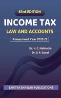 ( Sahitya Bhawan ) Income Tax Law & Accounts - 63rd Edition ( Assessment Year 2022-23 )
