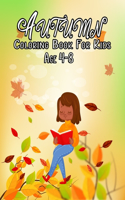 Autumn Coloring Book For Kids Age 4-8