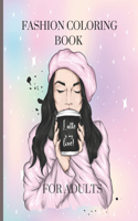 Fashion Coloring Book for Adults