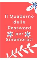 Il Quaderno delle Password per Smemorati