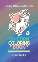 Unicorn Coloring Books For Kids 4-8