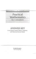 Pacemaker Practical Mathematics for Consumers, Answer Key: To Accompany Student Edition, Workbook, and Classroom Resource Binder