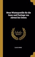 Neue Winterpostille für die Sonn-und Festtage von Advent bis Ostern