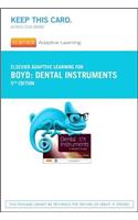 Elsevier Adaptive Learning for Dental Instruments (Access Code)