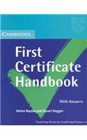 Cambridge First Certificate Handbook with Answers
