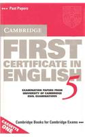 Cambridge First Certificate in English 5 Audio Cassette Set (2 Cassettes)