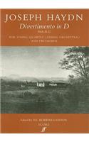 Divertimento in D for String Quartet (String Orchestra) and Two Horns: Hob.II: 22