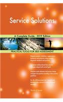 Service Solutions A Complete Guide - 2019 Edition
