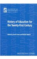 History of Education for the Twenty-First Century