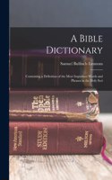 Bible Dictionary