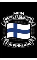 Mein Reisetagebuch für Finnland: Liniertes DinA 5 Notizbuch Reisetagebuch für Reise und Urlaub-Fans