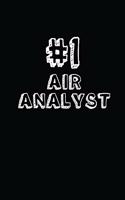 #1 Air Analyst: Blank Lined Notebook Journal to Write in