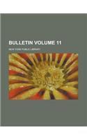 Bulletin Volume 11: (English)