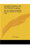 A Small Vocabulary of the Dankali Language