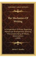 Mechanics of Writing