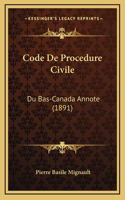 Code De Procedure Civile