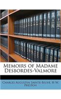 Memoirs of Madame Desbordes-Valmore