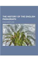 The History of the English Paragraph