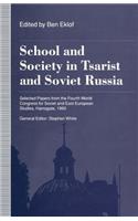 School and Society in Tsarist and Soviet Russia