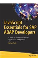 JavaScript Essentials for SAP ABAP Developers