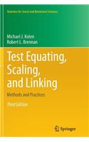 Test Equating, Scaling, and Linking