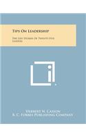Tips on Leadership